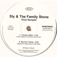 Sly & The Family Stone - Sly & The Family Stone - Different Strokes By Different Folks (Sampler) - Epic