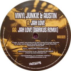 Vinyl Junkie & Austin - Vinyl Junkie & Austin - Jah Love - Warehouse Wax