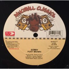 Foxy Brown - Foxy Brown - Sorry - Dancehall Classics