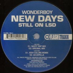 Wonderboy - Wonderboy - New Days - 	Flash Traxx