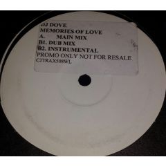 DJ Dove - DJ Dove - Memories Of Love - C2 Trax