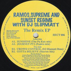 Ramos Supreme & Sunset Regim - Ramos Supreme & Sunset Regim - The Remix EP - Hectic