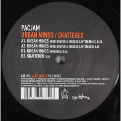Pacjam - Pacjam - Urban Minds / Skattered (Remixes) - Alphabet City
