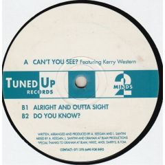 2 Minds - 2 Minds - Can't You See - Tuned Up