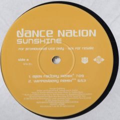 Dance Nation - Sunshine - Jive Electro