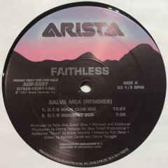 Faithless - Faithless - Salva Mea (Remixes) - Arista