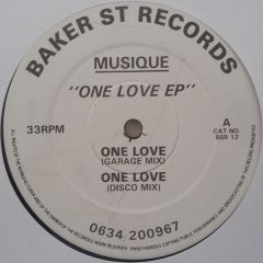 Musique - Musique - One Love EP - Baker St