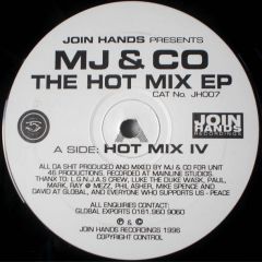 Mj & Co - Mj & Co - The Hot Mix EP - Join Hands