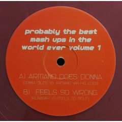 Armand Van Helden - Armand Van Helden - Probably The Best Mash Ups In The World Ever Volume 1 - Not On Label