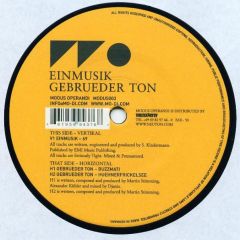 Einmusik & Gebrueder Ton - Einmusik & Gebrueder Ton - Dishes - Modus Operandi 3