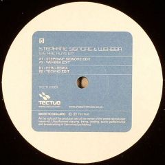 Stephane Signore & Wehbba - Stephane Signore & Wehbba - We Are Alive EP - Tectuo 1