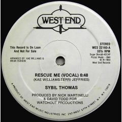 Sybil Thomas - Sybil Thomas - Rescue Me - West End
