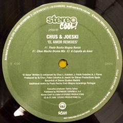 Chus & Joeski - Chus & Joeski - El Amor (Remixes) - Stereo Cool