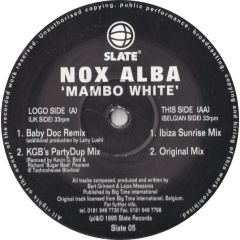 Nox Alba - Nox Alba - Mambo White - Slate