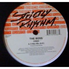 The Boss - The Boss - Congo - Strictly Rhythm Re-Press