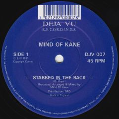 Mind Of Kane - Mind Of Kane - Stabbed In The Back (Remix) - Deja Vu