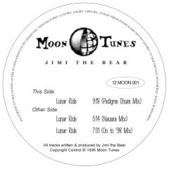 Jimi The Bear - Jimi The Bear - Lunar Ride - Moon Tunes