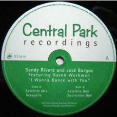 Sandy Rivera & Jose Burgos - Sandy Rivera & Jose Burgos - I Wanna Dance With You - Central Park 