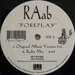 Raab - Raab - Foreplay - Rip It Records