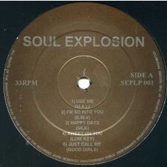Various Artists - Various Artists - Soul Explosion - Soul Explosion 1