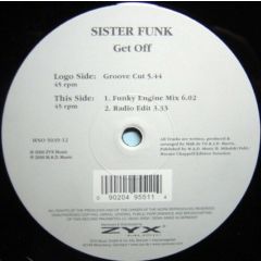 Sister Funk - Sister Funk - Get Off - House No.