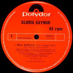 Gloria Gaynor - Gloria Gaynor - I Will Survive - Polydor