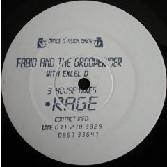 Fabio & Groovrider - Fabio & Groovrider - Rage (House Remixes) - Dance D'Vision