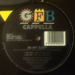 Cappella - Cappella - Be My Baby - Gfb Records