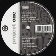 Project One - Project One - Cheeba E.P. - Rising High Records