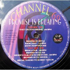 Channel 69 - Channel 69 - Promise Is Breaking - Pure Music Records