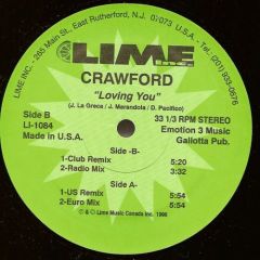 Crawford - Crawford - Loving You - Lime Inc.