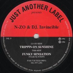 Nzo & DJ Invincible - Nzo & DJ Invincible - Trippin On Sunshine - Just Another Label
