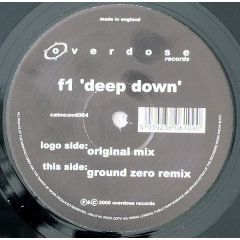 F1 - F1 - Deep Down - Overdose