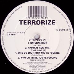 Terrorize - Terrorize - Natural High - Devil Recordings