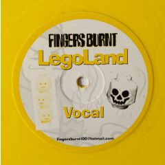 Fingers Burnt - Fingers Burnt - Legoland (Yellow Vinyl) - Burn It Up 