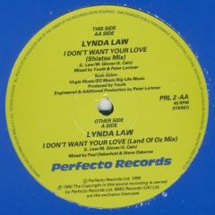 Lynda Law - Lynda Law - I Don't Want Your Love - Perfecto