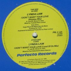 Lynda Law - Lynda Law - I Don't Want Your Love - Perfecto