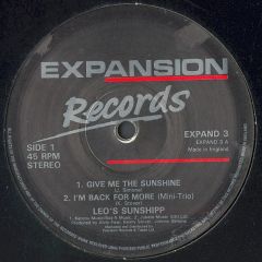 Leo's Sunshipp - Leo's Sunshipp - Give Me The Sunshine - Expansion