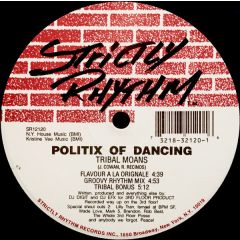 Politix Of Dancing - Politix Of Dancing - Elevate - Strictly Rhythm