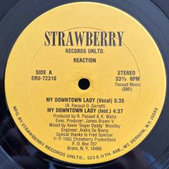 Reaction - Reaction - My Downtown Lady - Strawberry Records Unltd