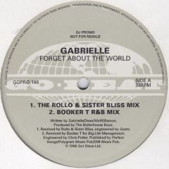 Gabrielle - Gabrielle - Forget About The World - Go! Beat