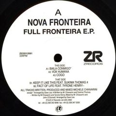 Nova Fronteira - Nova Fronteira - Nova Fronteira EP - Z Recordings
