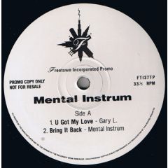 Mental Instrum - Mental Instrum - Untitled - Freetown Inc