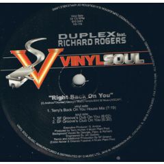 Duplex - Duplex - Right Back On You - Vinyl Soul