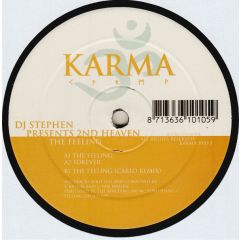 DJ Stephen presents 2nd Heaven - DJ Stephen presents 2nd Heaven - The Feeling - Karma