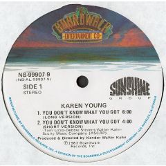 Karen Young - Karen Young - You Don't Know What You Got - The Boardwalk Entertainment Co