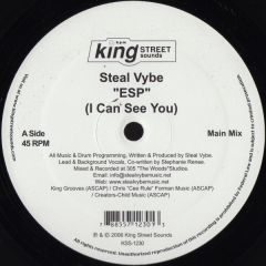 Steal Vybe - Steal Vybe - Esp (I Can See You) - King Street