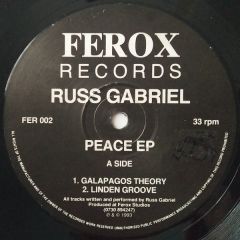 Russ Gabriel - Russ Gabriel - Peace EP - Ferox