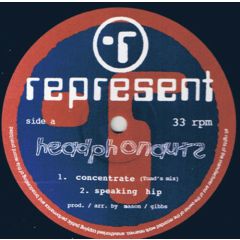 Headphonauts - Headphonauts - Concentrate / Speaking Hip / Adverse - Represent