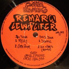 Remarc & Lewi Cifer - Remarc & Lewi Cifer - Ricky - Dollar Records
